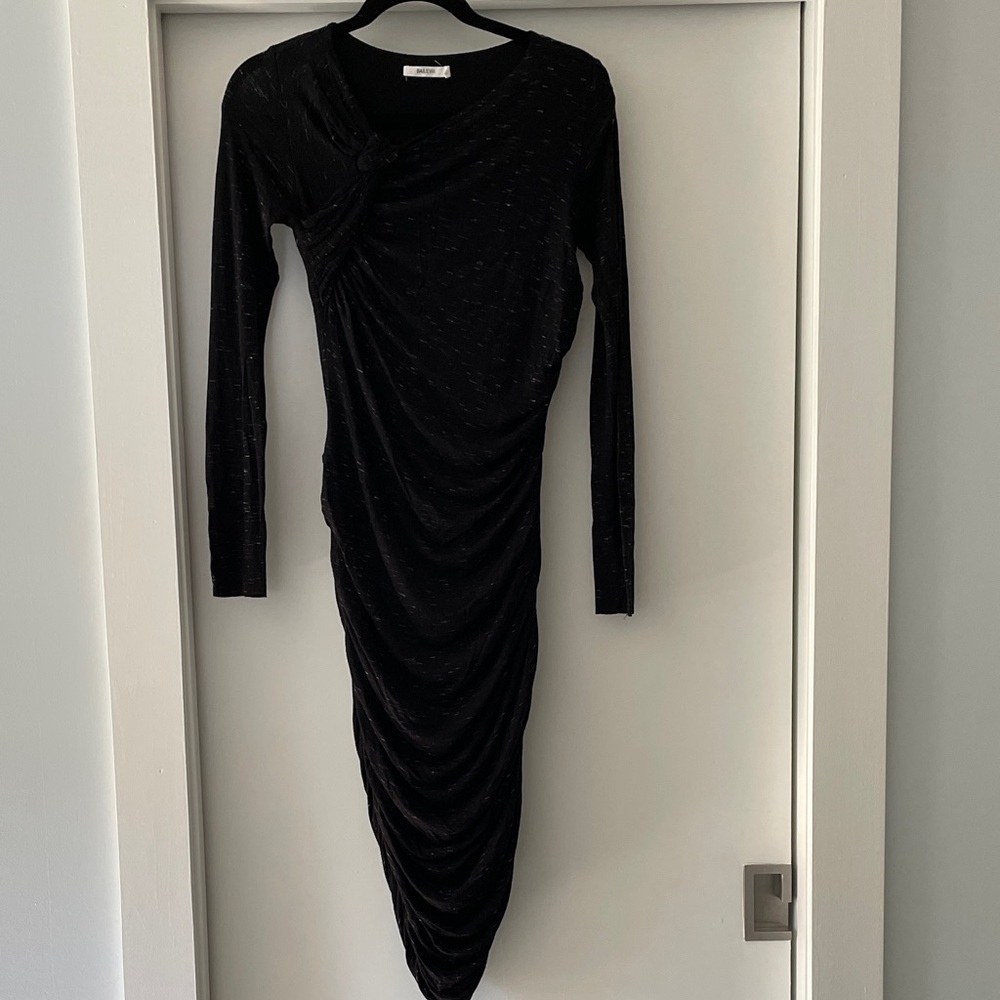 Bailey 44 black spacedye dress